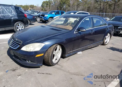 2008 Mercedes-Benz S 550 4Matic из США, поврежденный, VIN WDDNG86X78A226360